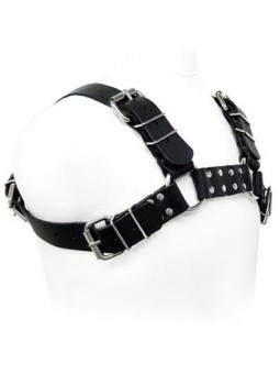 Leather Body Black Bull Dog Harness - Comprar Lencería fetish Leather Body - Lencería fetish (1)
