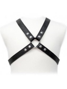 Body Leather Lasic Harness In Garment - Comprar Lencería fetish Leather Body - Lencería fetish (1)