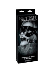 Fetish Fantasy Edición Limitada Antifaz Cuero Y Mordaza - Comprar Kit bondage y BDSM Fetish Fantasy - Kits bondage & BDSM (4)