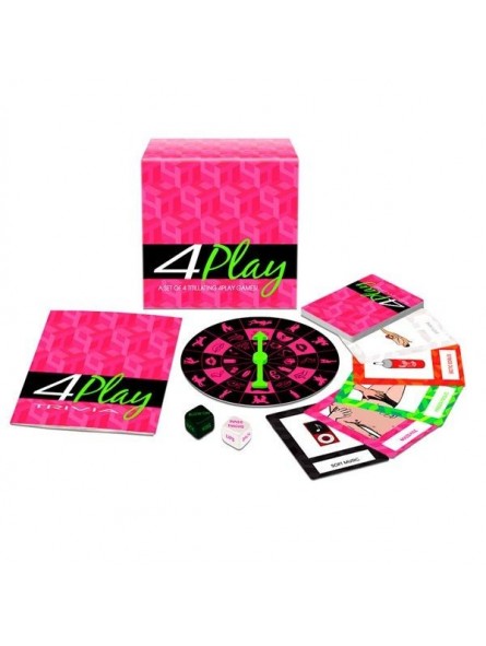 4Play Set De Juegos - Comprar Juego mesa erótico Kheper Games, Inc. - Juegos de mesa eróticos (1)