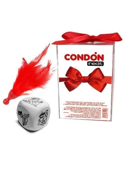 Caja Regalo Lazo (Dado+Condón+Pluma) - Comprar Cartas sexuales Inedit - Cartas sexuales (1)