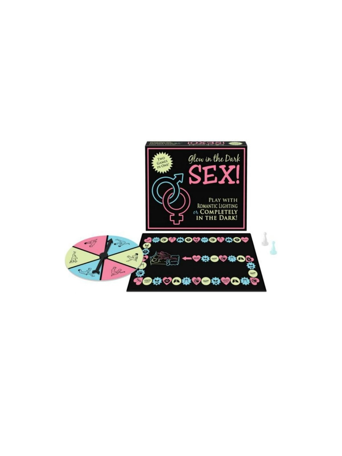 Kheper Games Juego Glow In The Dark Sex! - Comprar Juego mesa erótico Kheper Games, Inc. - Juegos de mesa eróticos (1)