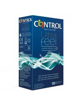 Control Adapta Finissimo Ultrafeel 10 uds - Comprar Condones extra finos Control - Preservativos extra finos (1)
