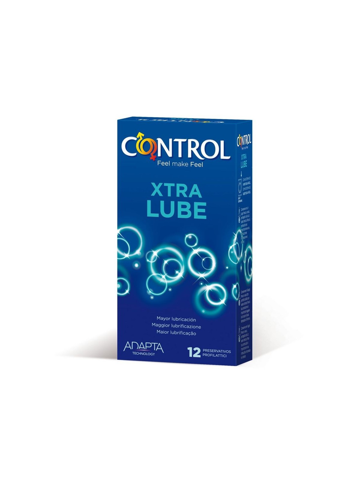 Control Extra Lube 12 uds - Comprar Condones especiales Control - Preservativos especiales (1)