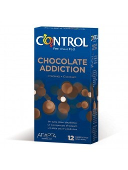 Control Chocolate 12 uds - Comprar Condones de sabor Control - Preservativos de sabores (1)