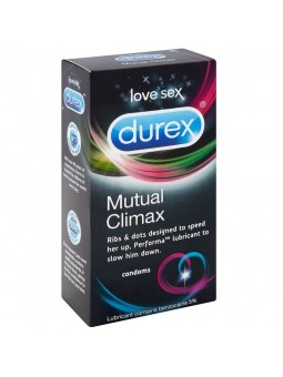 Durex Clímax Mutuo 12 uds - Comprar Condones textura Durex - Preservativos texturizados (1)