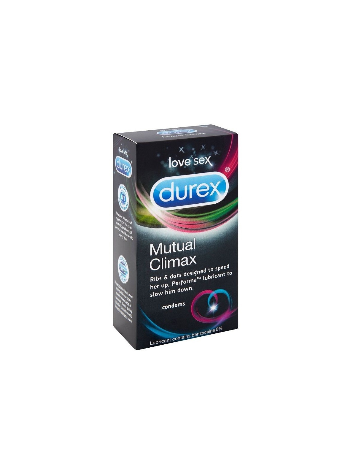 Durex Clímax Mutuo 12 uds - Comprar Condones textura Durex - Preservativos texturizados (1)