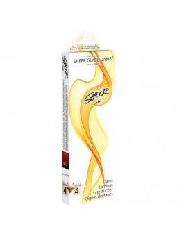 Láminas Latex Sexo Oral - Comprar Condones de sabor Sheer Glyde - Preservativos de sabores (1)