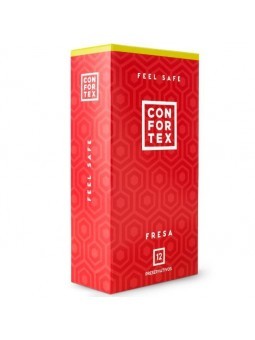 Confortex Preservativos Fresa - Comprar Condones de sabor Confortex - Preservativos de sabores (1)
