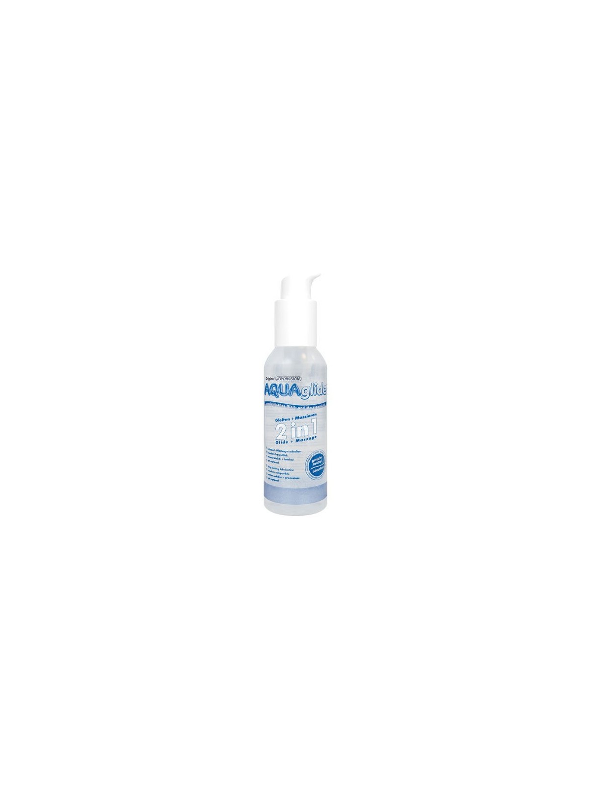 Aquaglide 2 En 1 Lubricante & Masaje - Comprar Crema masaje sexual Aquaglide - Lubricantes base agua (1)