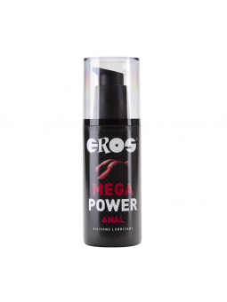 Eros Mega Power Anal Lubricante Silicona 125 ml - Comprar Lubricante anal Eros - Lubricantes extra deslizantes (1)