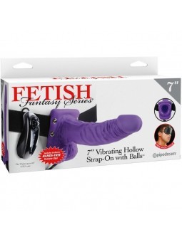 Fetish Fantasy Series 7" Arnés Vibrador Con Testículos Hueco Man 17.8 cm Lila - Comprar Arnés hueco sexual Fetish Fantasy - Arne