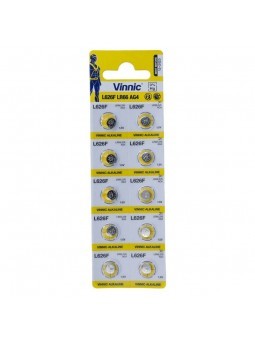 Vinnic LR66/AG4 10 Pilas - Comprar Pilas y baterías Extrastar - Pilas & baterías (1)
