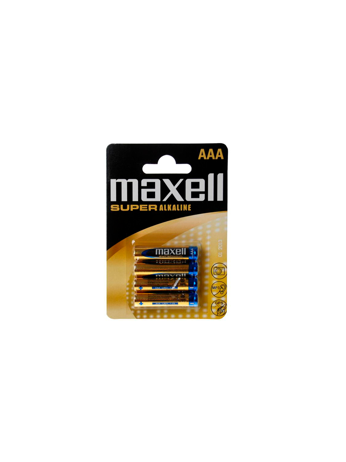 Maxell Pila Super Alkaline AAA LR03 - Comprar Pilas y baterías Maxell - Pilas & baterías (1)