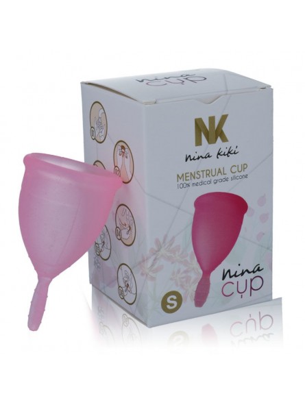 Nina Cup Copa Menstrual Rosa - Comprar Menstruación Nina Kiki - Tampones & copas menstruales (1)