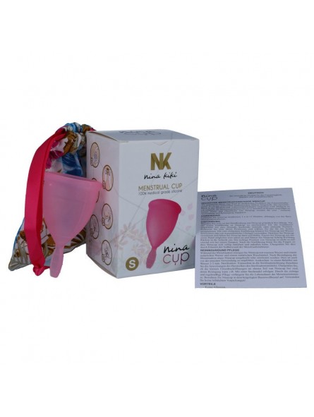 Nina Cup Copa Menstrual Rosa - Comprar Menstruación Nina Kiki - Tampones & copas menstruales (5)