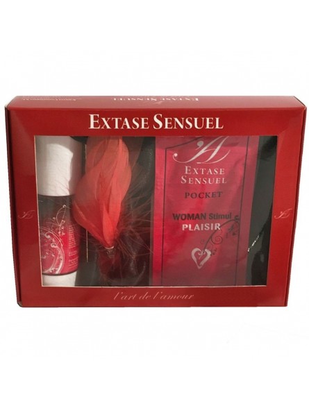 Extase Sensual Coffret Sensuel De Voyage - Comprar Kit masaje erótico Extase Sensuel - Kits de masaje erótico (2)