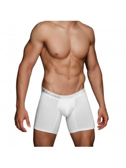 Macho Mc087 Bóxer Largo Blanco - Comprar Bóxer sexy Macho Underwear - Bóxers sexys (1)