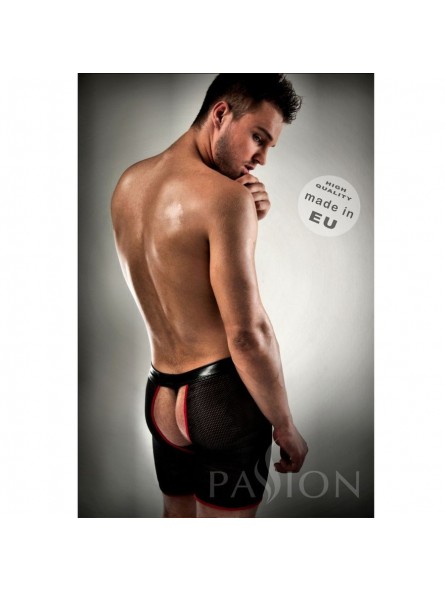 Passion Bóxer & Tanga 012 Erotic Negro En Red - Comprar Bóxer sexy Passion - Bóxers sexys (2)