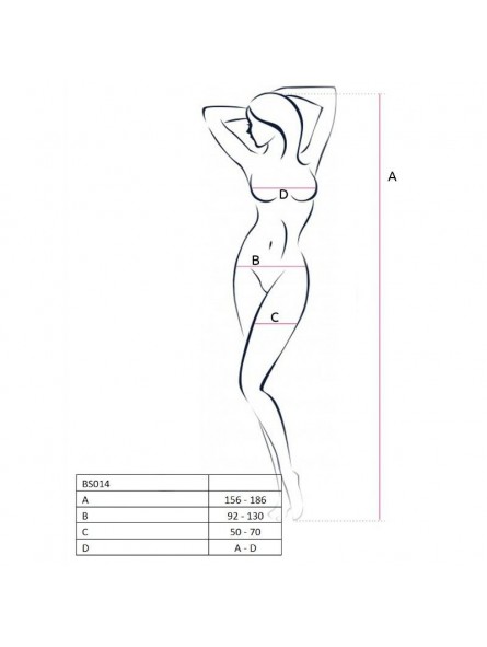 Passion Woman Bs014 Bodystocking - Comprar Bodystocking sexy Passion - Redes catsuits (5)