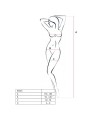 Passion Woman Bs016 Bodystocking - Comprar Bodystocking sexy Passion - Redes catsuits (5)
