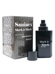 Saninex Black Is Black Perfume Con Feromonas Hombre - Comprar Perfume feromona Saninex - Perfumes con feromonas (2)