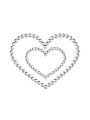 Mimi Heart Cubre Pezones - Comprar Accesorio lencería Bijoux Indiscrets - Accesorios lencería (1)