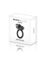 Black&Silver Anillo Agron - Comprar Anillo vibrador pene Black&Silver - Anillos vibradores pene (3)