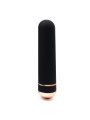 Saninex Orgasmic Elegance Negro & Dorado 13 cm - Comprar Bala vibradora Saninex - Balas vibradoras (1)