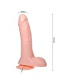 Inflatable Dildo Hinchable Realístico Con Ventosa 19.3 cm - Comprar Dildo realista Baile - Dildos sin vibración (3)