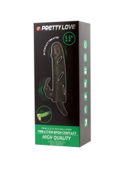Pretty Love Funda Silicona Con Vibración 14 cm - Comprar Funda pene Pretty Love - Fundas de pene (4)