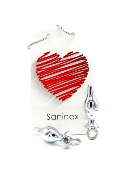 Saninex Plug Metal Extremo Con Anilla - Comprar Plug anal Saninex - Plugs anales (2)