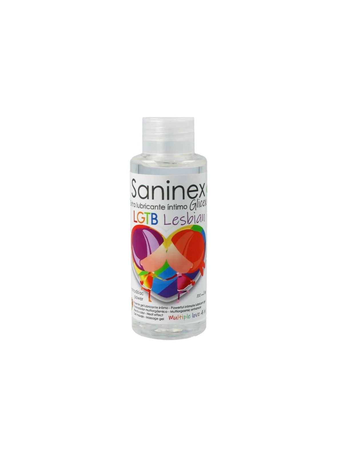 Saninex Extra Lubricante Intimo Glicex 100 ml - Comprar Gel efecto calor Saninex - Libido & orgasmo femenino (1)