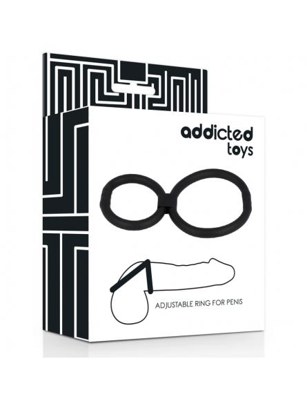 Addicted Toys Anillas Ajustable Pene - Comprar Anillo silicona pene Addicted Toys - Anillos de silicona pene (2)