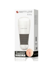 Pretty Love Kitty Masturbador Blanco Vagina - Comprar Masturbador en lata Pretty Love - Vaginas en lata (4)