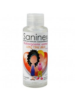 Saninex Multiorgasmic Woman Long Time Plus 2 En 1 - Comprar Crema masaje sexual Saninex - Lubricantes base agua (1)