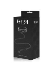 Fetish Submissive Collar Con Cadena - Comprar Collar BDSM Fetish Submissive - Collares BDSM (3)