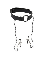 Fetish Submissive Collar Con Pinzas Para Pezones - Comprar Collar BDSM Fetish Submissive - Collares BDSM (1)