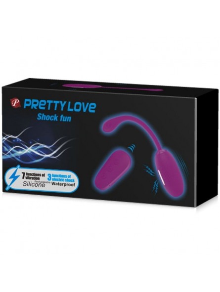 Pretty Love Shock Fun Huevo Vibrador & Electroshock - Comprar Electroestimulador Pretty Love - Electroestimulación (4)