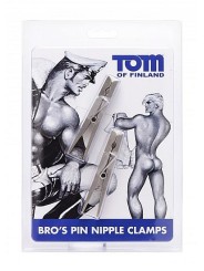 Tom Of Finland Pinzas Pezones Metal - Comprar Pinzas pezones BDSM Tom Of Finland - Pinzas para pezones (4)