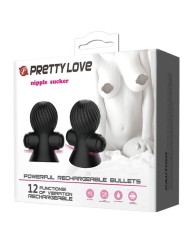 Pretty Love Estimuladores Para Pezones 12 Modos Vibración - Comprar Succionador pezones Pretty Love - Succionadores de pezones (