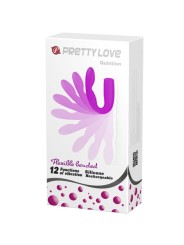 Pretty Love C Type Quintion Vibrador Flexible - Comprar Vibrador pareja Pretty Love - Vibradores para parejas (4)