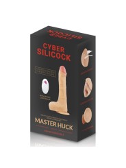 Cyber Silicock Realístico Control Remoto Master Huck - Comprar Vibrador realista Cyber Silicock - Vibradores realísticos (4)