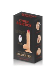 Cyber Silicock Realístico Control Remoto Master Ben - Comprar Vibrador realista Cyber Silicock - Dildos anales (4)