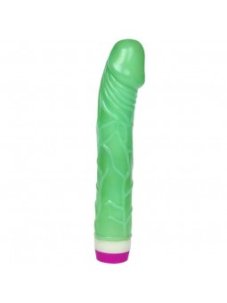 Waves Of Pleasure Vibrador Verde 23 cm - Comprar Vibrador realista Baile - Vibradores realísticos (1)