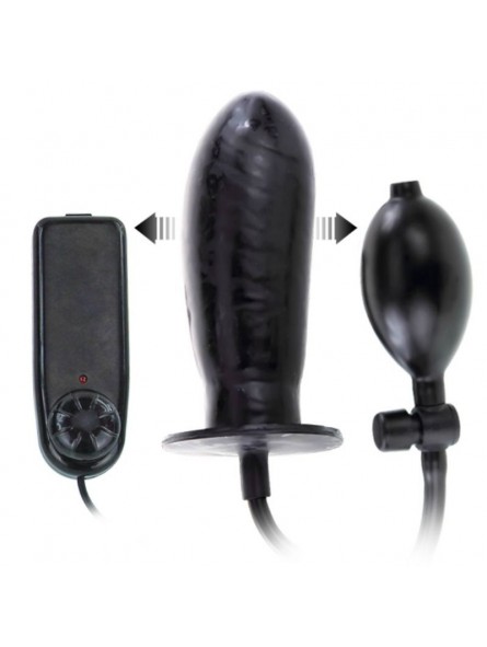 Bigger Joy Pene Hinchable Con Vibración 16 cm - Comprar Vibrador realista Baile - Dildos anales (2)