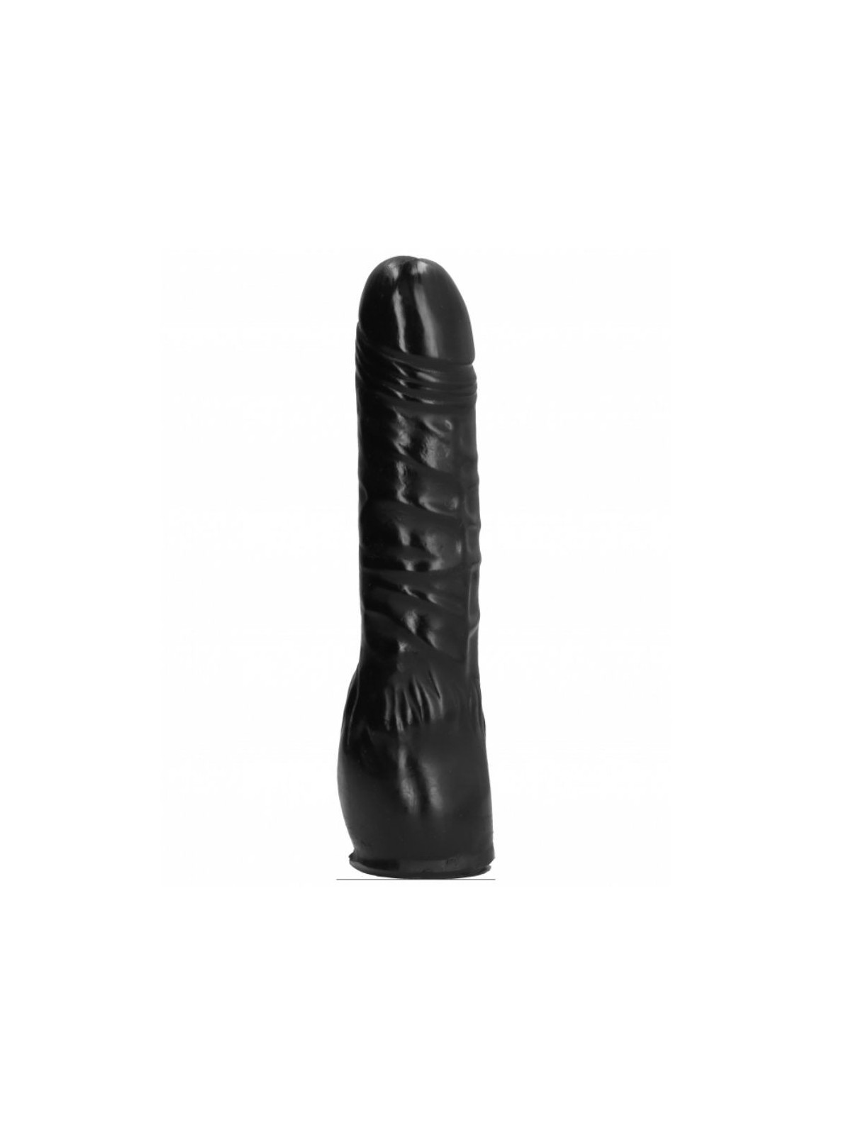 All Black Dildo Negro Realístico 20 cm - Comprar Dildo gigante All Black - Penes realistas (1)