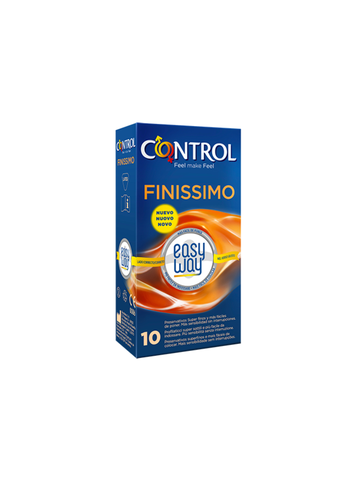 Control Adapta Easy Way Finissimo 10 Units - Comprar Condones extra finos Control - Preservativos extra finos (1)