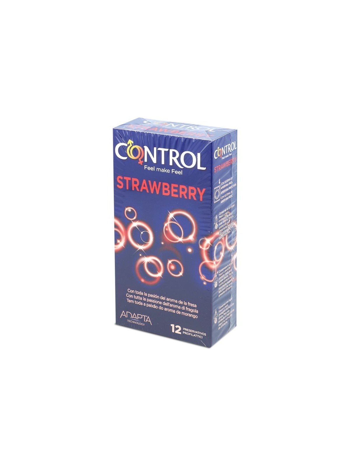 Control Adapta Fresa - Comprar Condones de sabor Control - Preservativos de sabores (1)