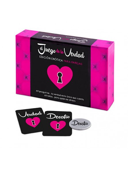 El Juego De La Verdad Erotic Couple Edition - Comprar Juego mesa erótico Tease&Please - Juegos de mesa eróticos (1)